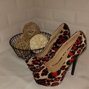 Shoe Dazzle Women's Multi Colored Stilletos. Size 7.5